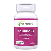 EZ Melts tablettes kombucha savoureuses qui fondent rapidement pour une expérience agréable.