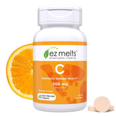 EZ Melts Vitamin C – tablettes dissolvables pour énergie quotidienne.
