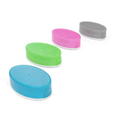 EZY DOSE: boite pilules ovale bleu, facile à ouvrir pour une routine quotidienne.