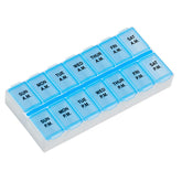 EZY DOSE hebdomadaire AM/PM avec compact pour stockage discret et pratique