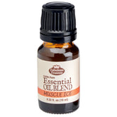 Fabulous Frannie Muscle Ice : bouteille ambrée prête pour diffusion et application relaxante.
