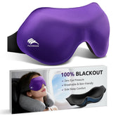 FACEMOON masque-sommeil 3D contour-cils: zéro pression et confort pour extensions de cils.
