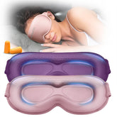 FACEMOON masque-yeux-poids deux-pack pour sommeil profond et confort.