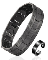 Bracelet Fashtour en cuivre avec 3x aimants et puissance visibles.