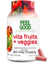 FeelGood Vita Fruits et Légumes: capsules pratiques pour ajouter des fruits et légumes au quotidien