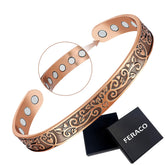 Feraco bracelet cuivre femme design original, allure élégante au poignet.