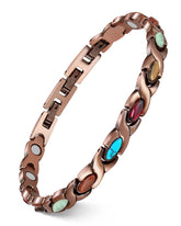 Feraco bracelet cuivre infini, design élégant pour le poignet.