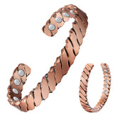 Feraco bracelet cuivre magnétique pour homme, design élégant et durable au quotidien.