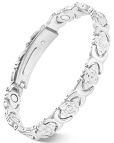Feraco bracelet cuivre pur, vue de profil – confort durable au quotidien.