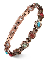 Feraco bracelet magnétique Bohemia infini, conçu pour le confort quotidien.