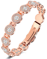 Feraco bracelet pur cuivre pour femmes – pur-cuivre-dames, look élégant au quotidien.