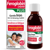 Bouteille Feroglobin 200 ml prête à l'emploi pour l'énergie quotidienne.
