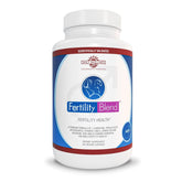 Fertility Blend: bouteille de gélules, soutien potentiel à la fertilité masculine.