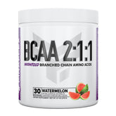 FINAFLEX Pure BCAA bouteille pastèque prête à l'emploi favorise récupération et énergie pendant l'entraînement.