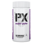 FINAFLEX PX Night Burn dans sa bouteille, capsules faciles à prendre pour soutenir la composition corporelle.