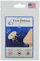First Defense Nasal Screens : emballage avec l’ensemble de 7 pour filtrer l’air quotidiennement