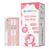 FIRSTVIEW test de grossesse emballage individuel pour une utilisation discrète à domicile.