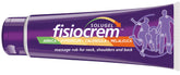 Fisiocrem Solugel Arnica : bouteille montrant l'arnica pour un massage musculaire apaisant.