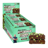 FITCRUNCH Barre Loaded Menthe Folie Pack Shot : collation protéinée pratique.