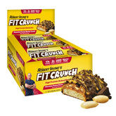 Barre FitCrunch 6 couches au beurre de cacahuète, énergie gourmande.