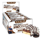 FitCrunch barre protéine six couches cuite, texture moelleuse et goût riche.