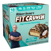 FITCRUNCH barre-proteinee emballage sur etagere, collation pratique.