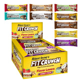 Barre FITCRUNCH chocolat beurre de cacahuète, collation protéinée rapide et agréable