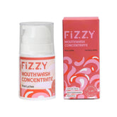 Bain de bouche Fizzy Rose Lychee format poche, rinçage pratique