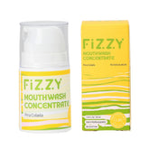 Fizzy bain-de-bouche-concentre, emballage compact et voyage pratique.