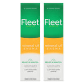 Fleet Lavement huile minérale, bouteille 4,5 onces, soulagement doux potentiel