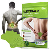 Patch FlexiBack chauffant appliqué sur le bas du dos pour confort ciblé