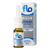 Spray nasal Flo Travel: bouteille 20 ml pour hydrater les voies nasales en voyage