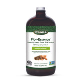 Flora Flor-Essence dans une bouteille en verre prête à l’emploi.