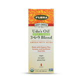 Flora Udo's Oil: bouteille en verre avec une huile omega équilibrée pour le bien-être