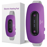 Flyhorse bande chauffante portable violet vue avant, chaleur immédiate.