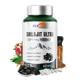 Flynew Shilajit extrait pur: soutien naturel d'énergie et vitalité.