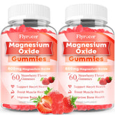 Gommes Flyrocer oxyde magnésium 600 mg saveur fraise packshot
