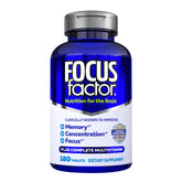 Focus Factor - bouteille de pilules: soutien potentiel de concentration au quotidien.