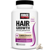 Force Factor accélérateur de croissance capillaire: flacon gélules pour cheveux plus forts et éclatants