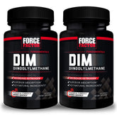 Force Factor DIM, bouteille-deux-pack, facile à intégrer dans votre routine.