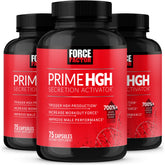 Force Factor Prime HGH, bouteille activateur, prêt à l'entraînement.