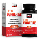 Force Factor Ultra Berberine – bouteille prête pour votre routine métabolisme et bien-être.