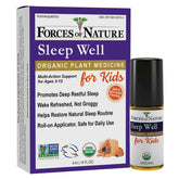 Forces of Nature Sleep Well for Kids, bouteille-roll-on prête au coucher, soin naturel.