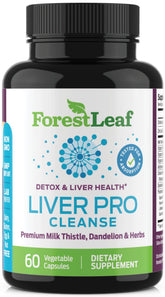 ForestLeaf Liver Cleanse – bouteille prête à l’emploi pour une routine bien-être.