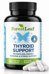 ForestLeaf Soutien thyroïde Bouteille: aperçu de la bouteille et soutien énergétique