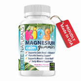 FORTE NATURALS gommes magnésium enfants – boîte prête à l’emploi pour dosage quotidien.