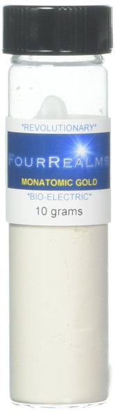 Four Realms poudre d’or monatomique, texture fine pour expérimentation personnelle