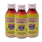 FQQF liniment Omega: application rapide pour soulager les douleurs locales.