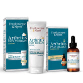 Huile FRANKINCENSE ET MYRRH pour douleur arthrite: glisse douce et efficace.