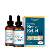 FRANKINCENSE & MYRRH huile massage, flacon 2oz, soulagement nerveux ciblé.